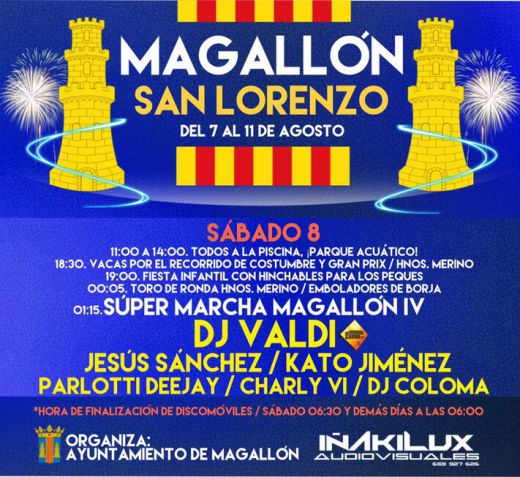 Fiestas de San Lorenzo en Magallón (Zaragoza)